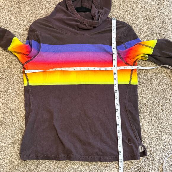 Free People FP Movement Final Call Colorblock Hoodie Large - Picture 4 of 4